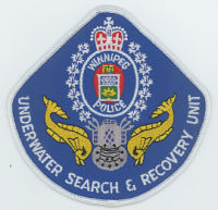 CANADA,MANITOBA,WINNIPEG POLICE UNDERWATER SEARCH AND RECOVERY UNIT 1